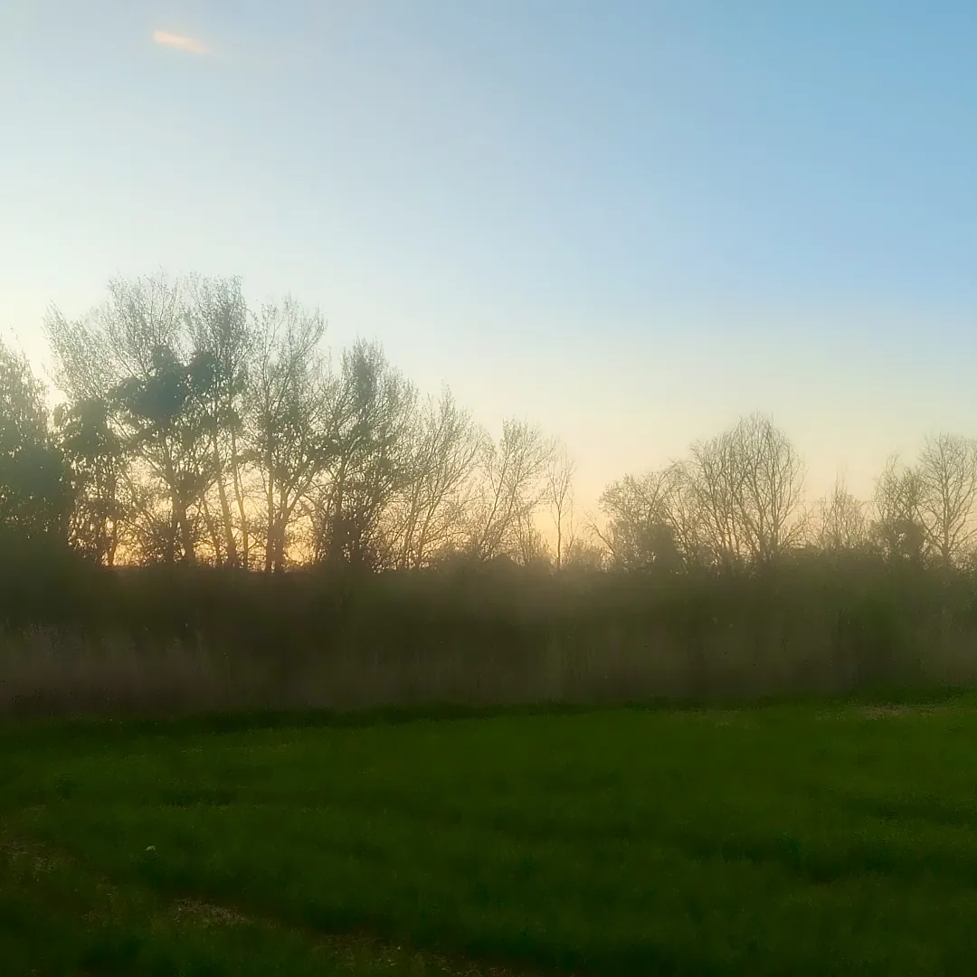 La finca de Yunclillos al atardecer · La Sagra, Toledo